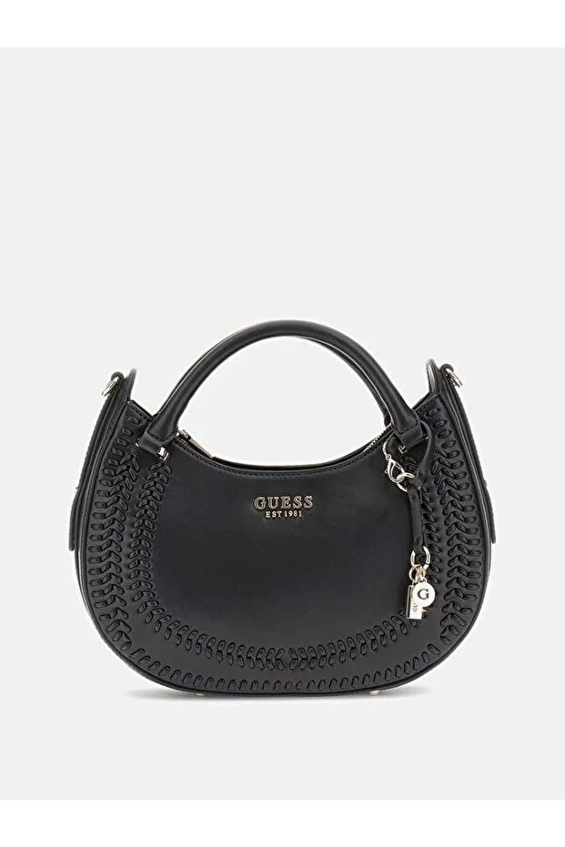 GUESS Tatum Ön ve Arka Detaylı El çantası HWNG9667060 - Siyah