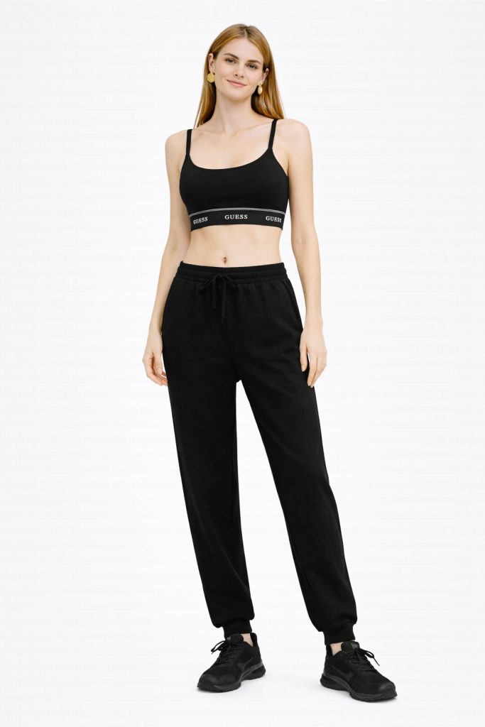 GUESS Alba Kadın Aktif Spor Crop V5BP01K1942