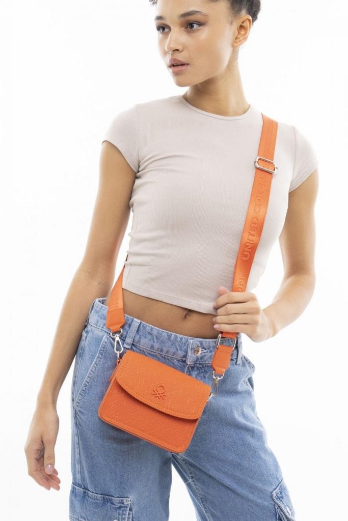 Benetton Kadın Çanta 1078 - turuncu