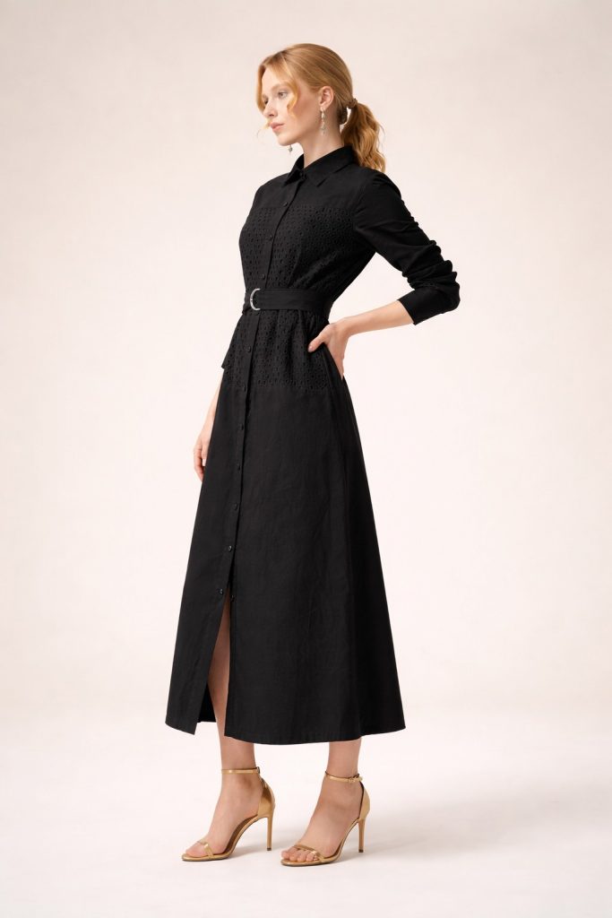 MASCARA Elbise 5105 - Siyah