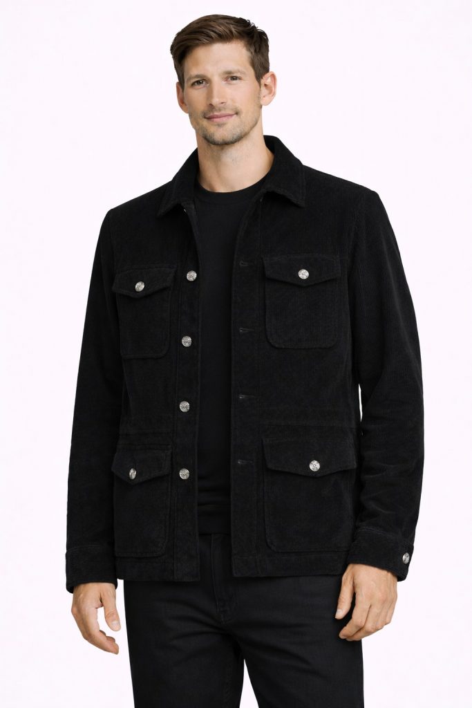 Erkek Ceket  MNT068038 - Siyah
