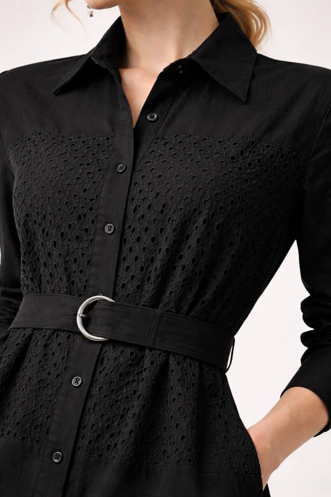 MASCARA Elbise 5105 - Siyah