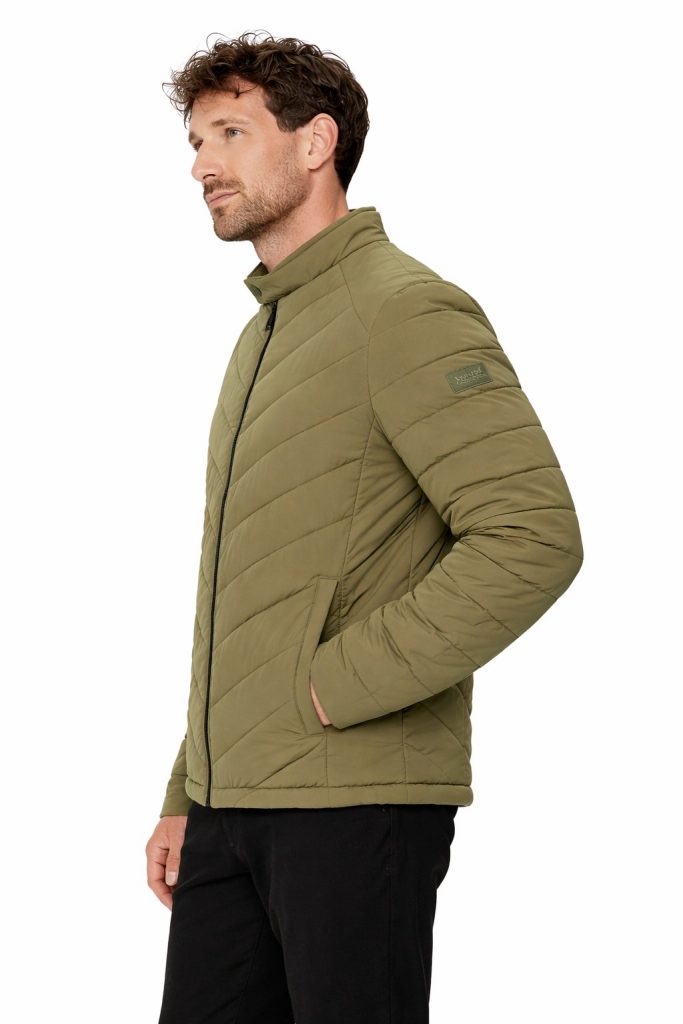 GUESS Kapitoneli Şişme Mont M4YL05WG9O2 - YEŞİL