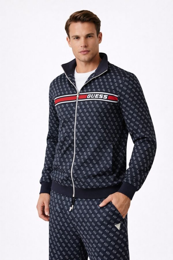 GUESS  Erkek her yerinde logo Sweatshirt  Z2BQ06FL04Q