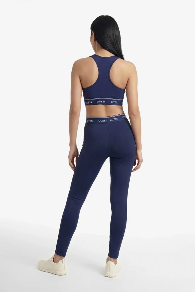 GUESS Kadın Kısa Tayt V5BB06K1942 - MAVİ