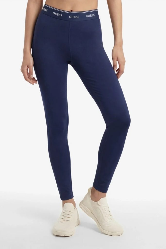 GUESS Kadın Kısa Tayt V5BB06K1942 - MAVİ