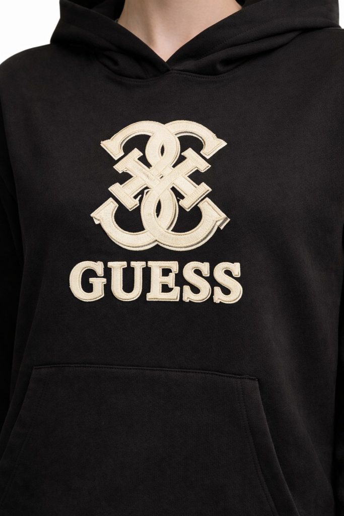 GUESS  ATHLEISURE KADIN BASKILI SWEATSHIRT V5YQ01KCX22