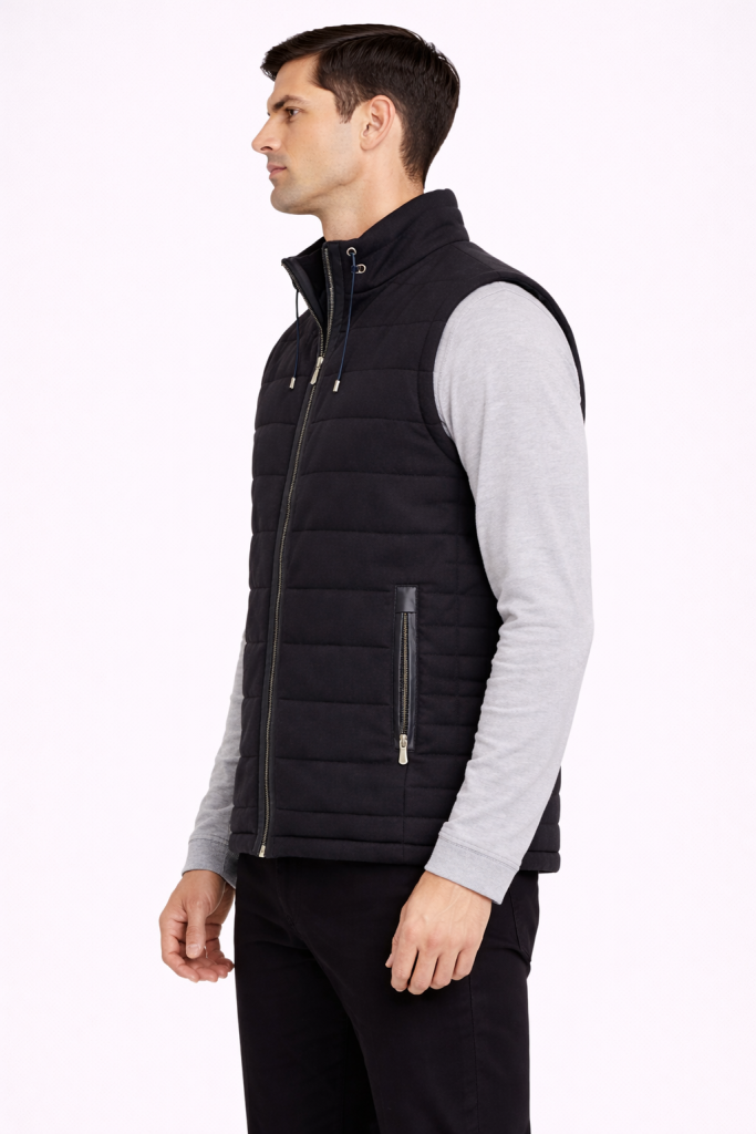 CASABA Erkek Yelek 4100 - Siyah