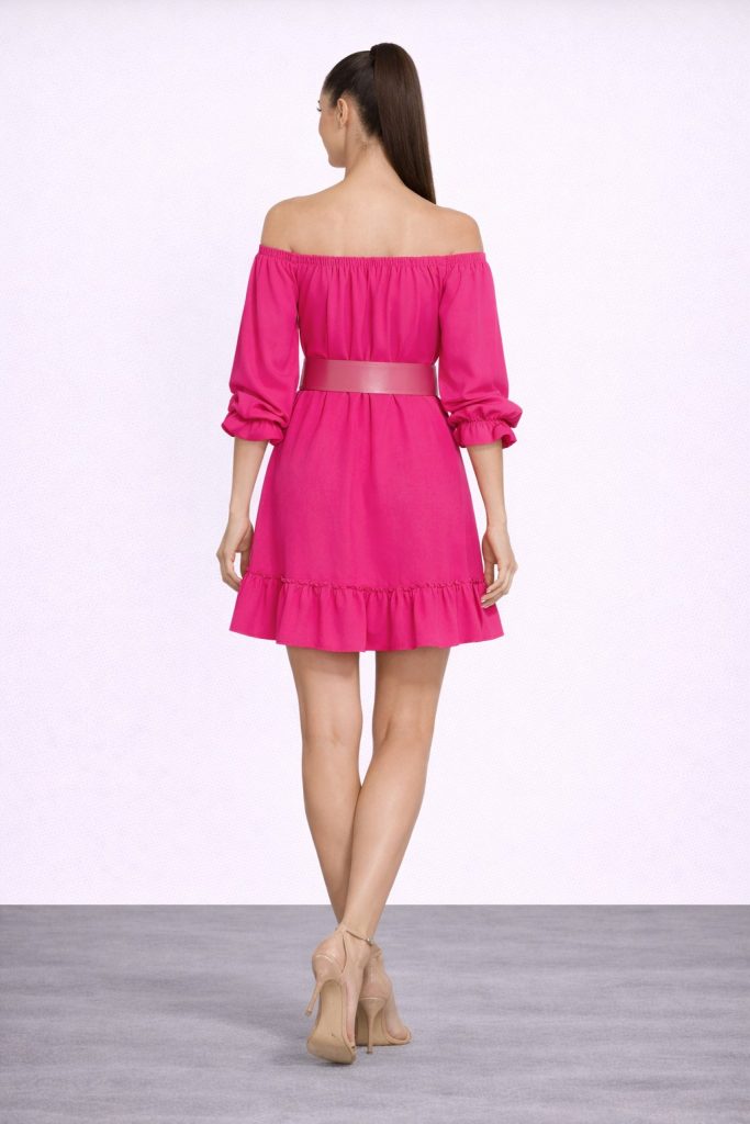 CLAUDIA Elbise 2681994 - fusya