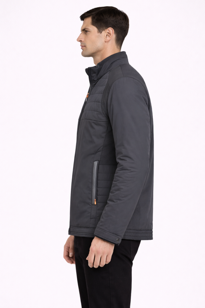 CRİSTOBAL Dik Yaka  Mont 2003 - Lacivert