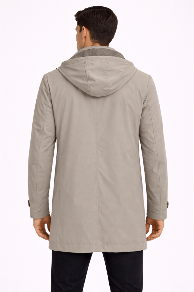 CRİSTOBAL Kapüşonlu Erkek Mont 4618 - BEJ