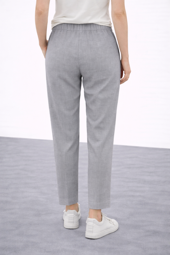 DAİDO Nervürlü Yandan Cepli Pantolon 03810 - TAŞ