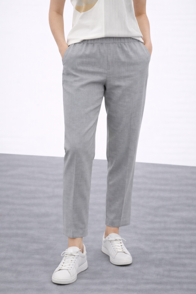 DAİDO Nervürlü Yandan Cepli Pantolon 03810 - TAŞ