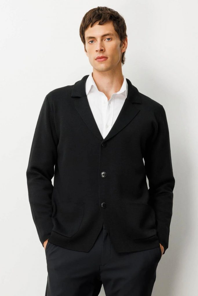 DESEN Cepli Blazer Hırka 23600 - Siyah