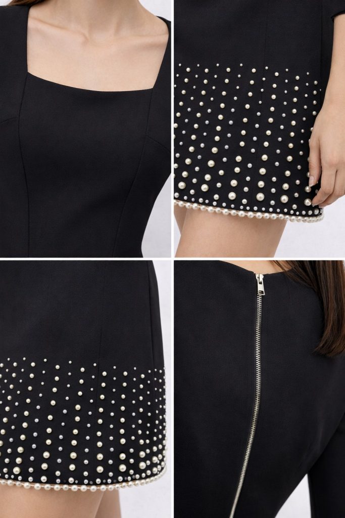 DOSSO DOSSİ Elbise 344539212 - Siyah