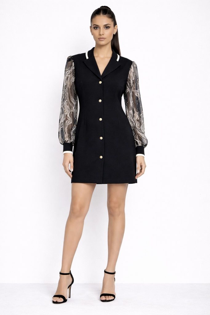 DOSSO DOSSİ Elbise 344719092 - Siyah