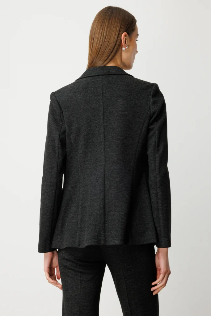 EKOL Süs Cepli Düğme Detaylı Ceket 5191