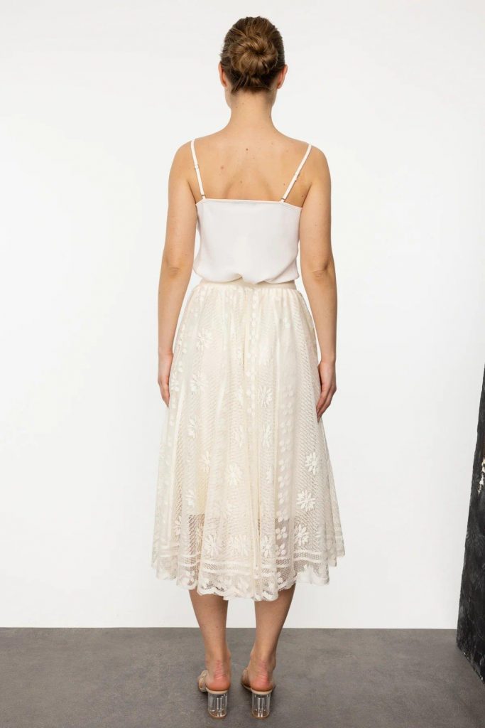 EKOL Bayan Etek 2082 - EKRU