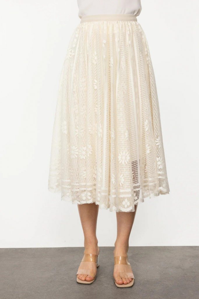 EKOL Bayan Etek 2082 - EKRU