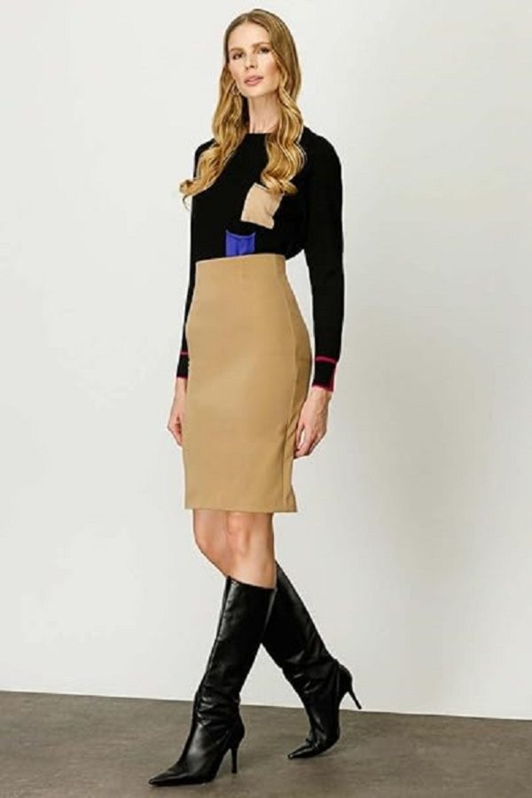 EKOL Kadın Kalem Etek 3003