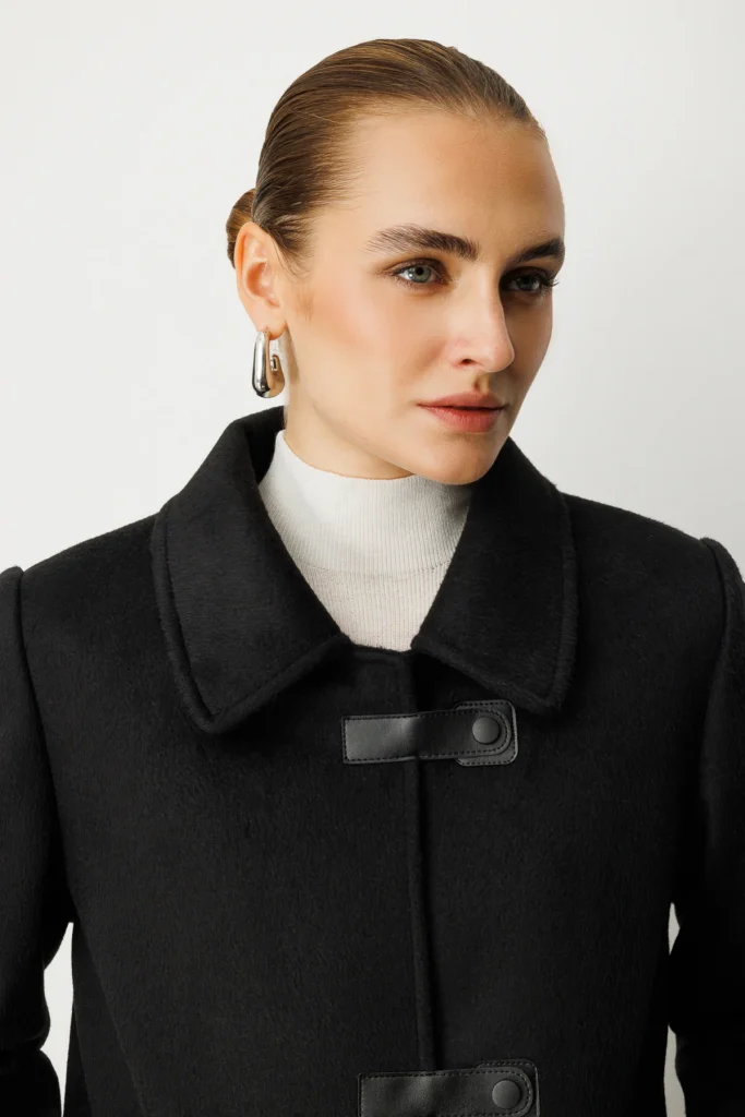 EKOL Deri Çıtçıtlı Torba Cepli Kaban 6075