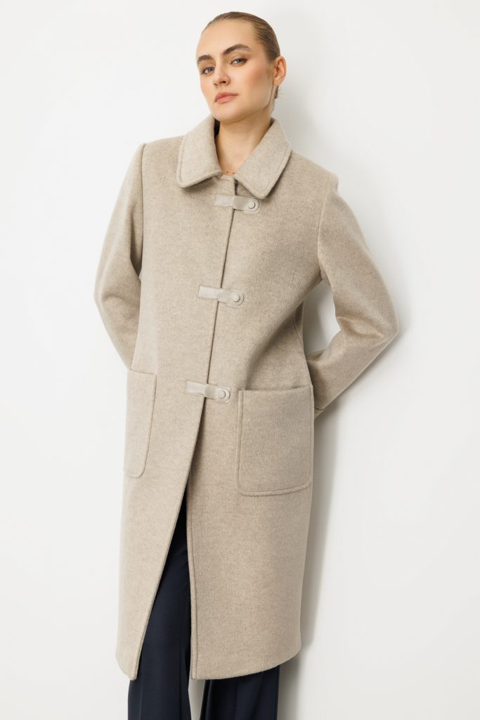 EKOL Deri Çıtçıtlı Torba Cepli Kaban 6075 - VİZON