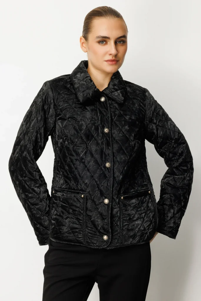 EKOL İçi Polarlı Kapitone Mont 6603 - Siyah