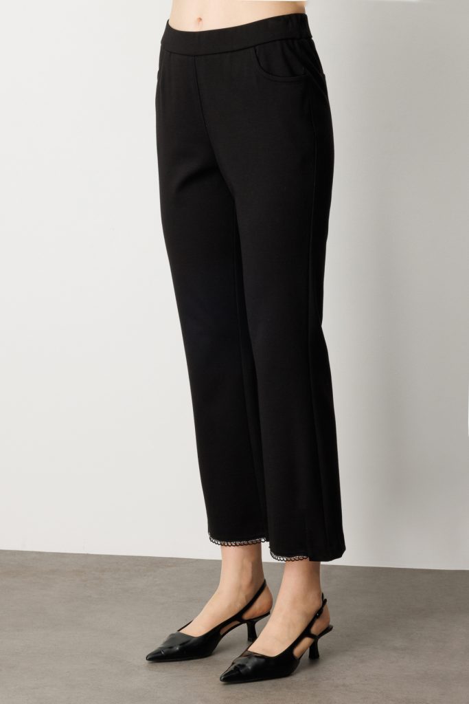 EKOL Paçası Taş Detaylı Pantolon 1089