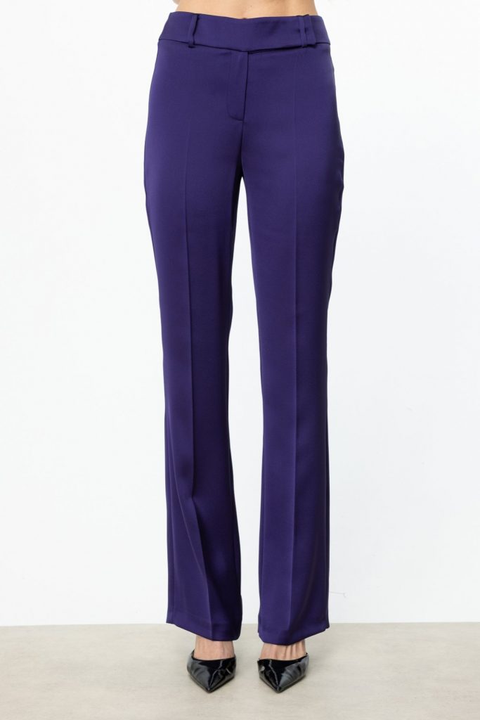 EKOL Bol Paça Saten Pantolon  3336 - PARLEMENT