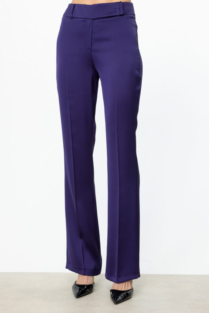 EKOL Bol Paça Saten Pantolon  3336 - PARLEMENT