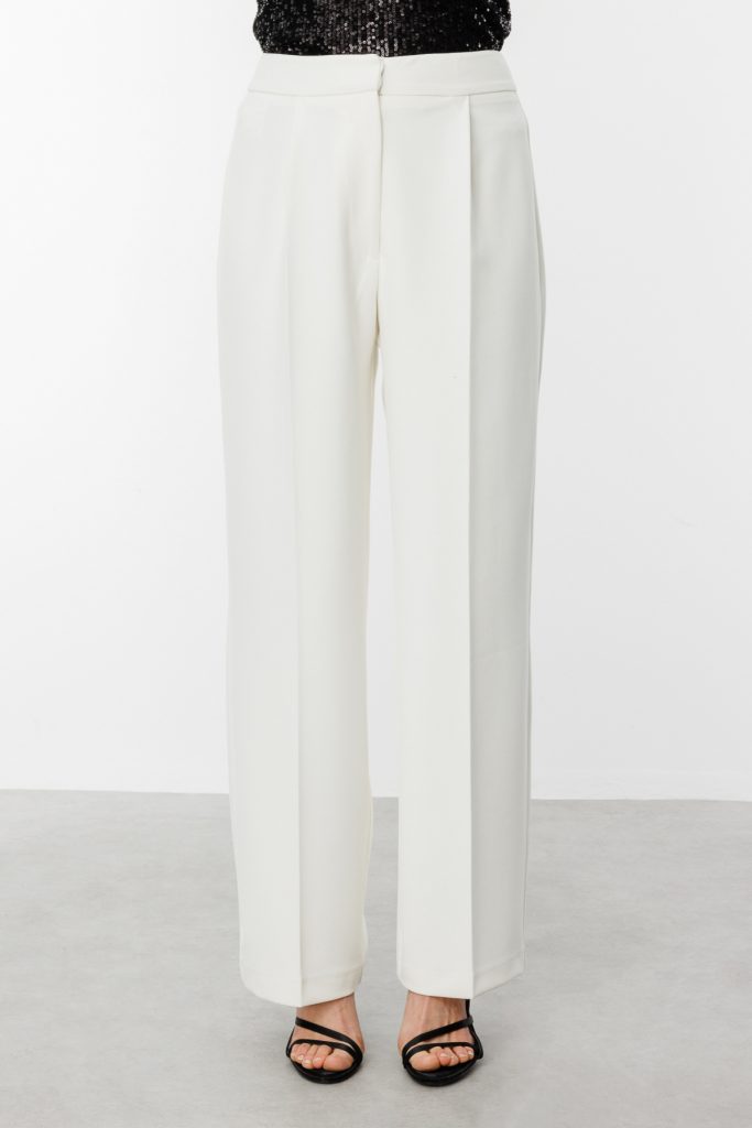 EKOL Bol Paça Pantolon 4004 - EKRU