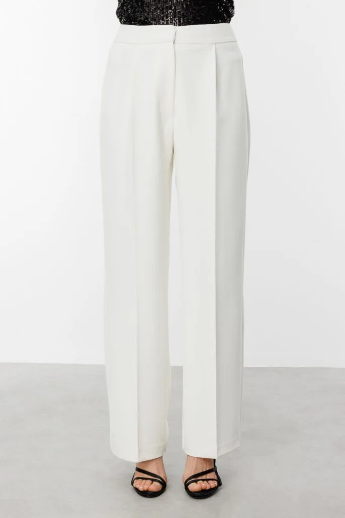 EKOL Bol Paça Pantolon 4004 - EKRU