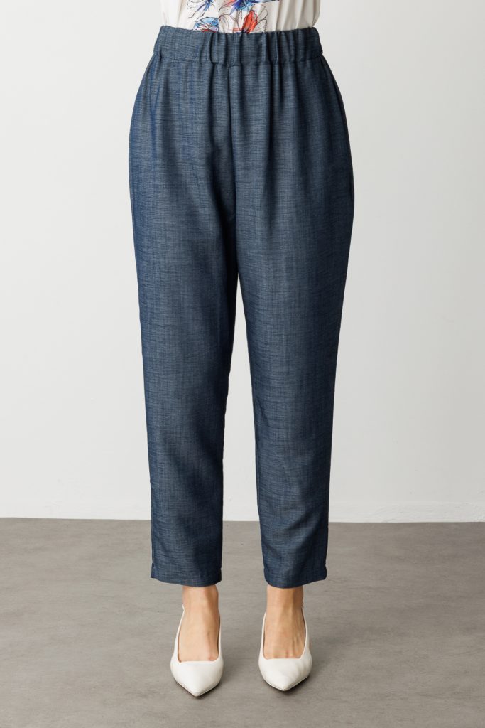 EKOL Beli Lastikli Boru Paça Pantolon 7564 B.B