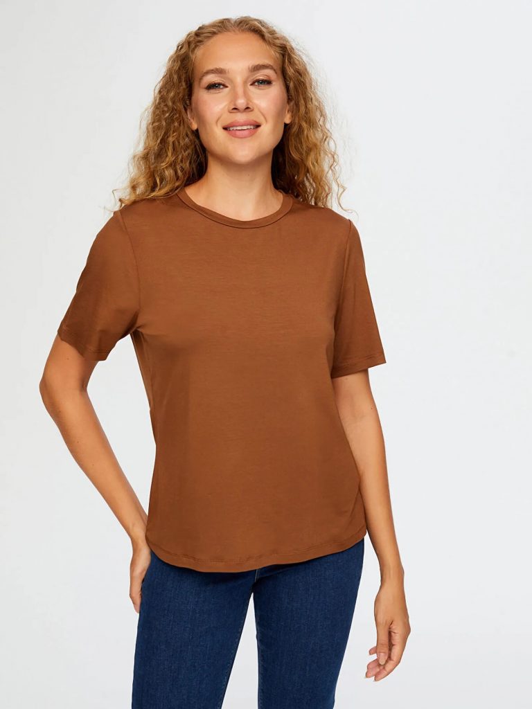 FAİK SÖNMEZ Yuvarlak Yaka Kısa Kol T-Shirt TSH009