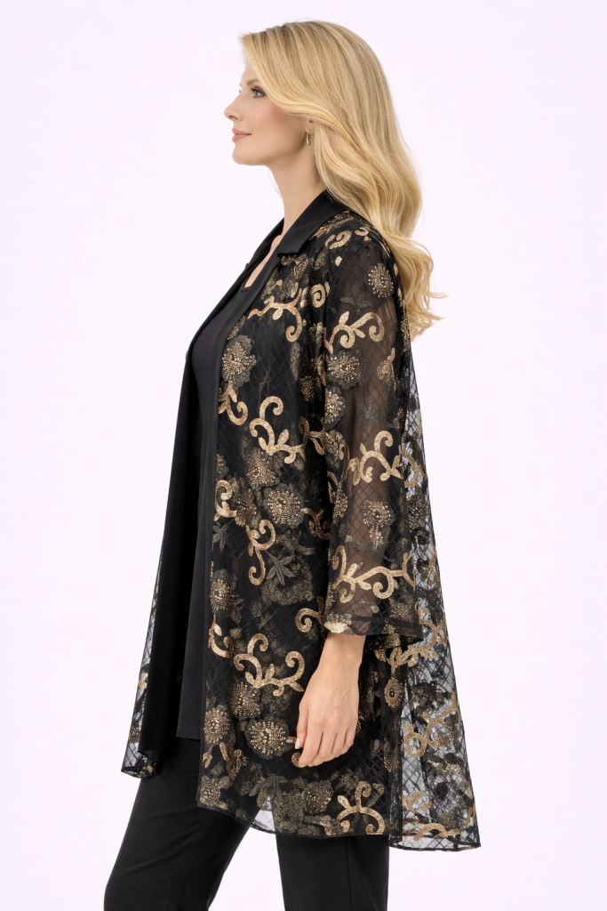 FEMİNA Büyük Beden 2'Lİ Takım  62985 - gold