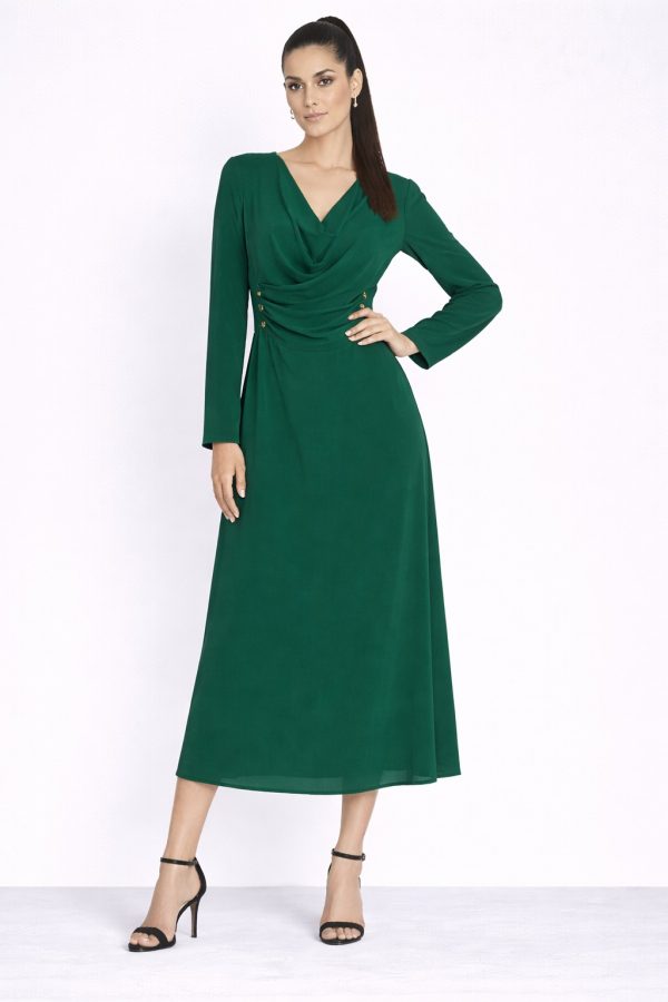 FEVER Uzun Kol Elbise16033