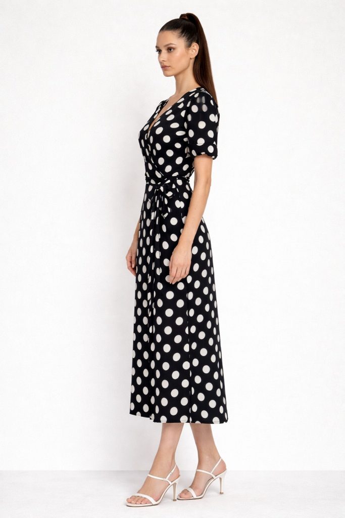 FEVER Elbise 16078 - Siyah