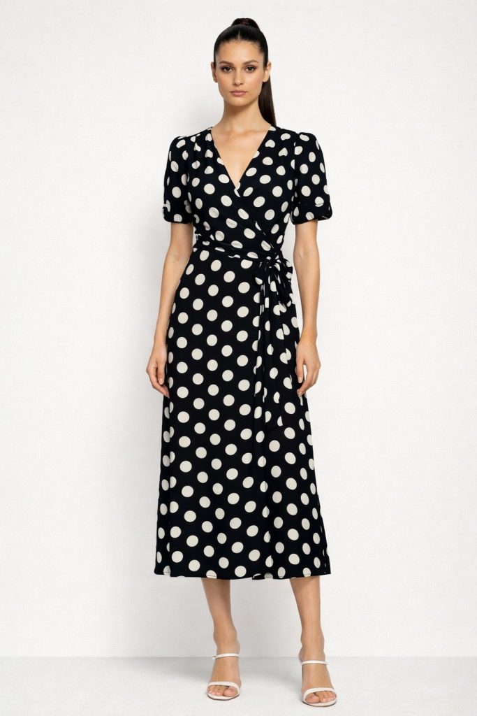 FEVER Elbise 16078 - Siyah