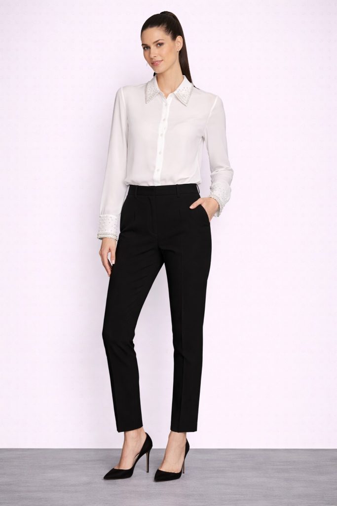 FİMKA Taş Detaylı Gömlek 30037 - EKRU