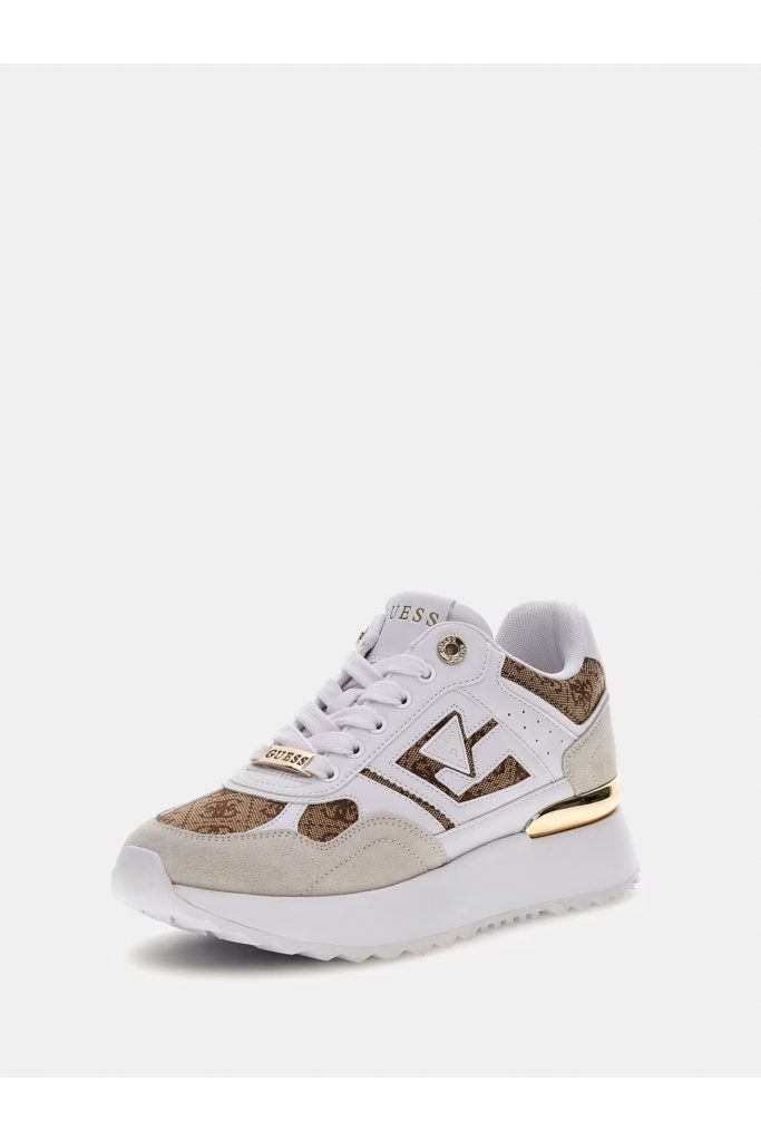 GUESS Runner Korenzo 4G logolu Kasın Spor Ayakkabı  FLTKORFAL12