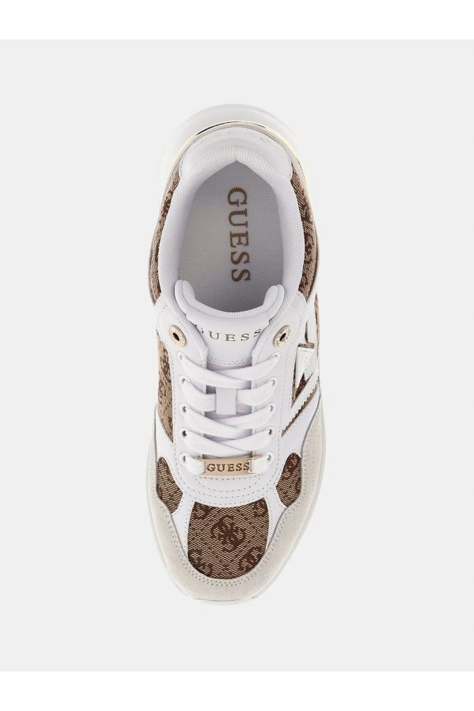 GUESS Runner Korenzo 4G logolu Kasın Spor Ayakkabı  FLTKORFAL12