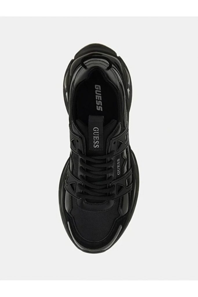 GUESS Bellu Erkek Sneaker FMFUNOELL12 - Siyah