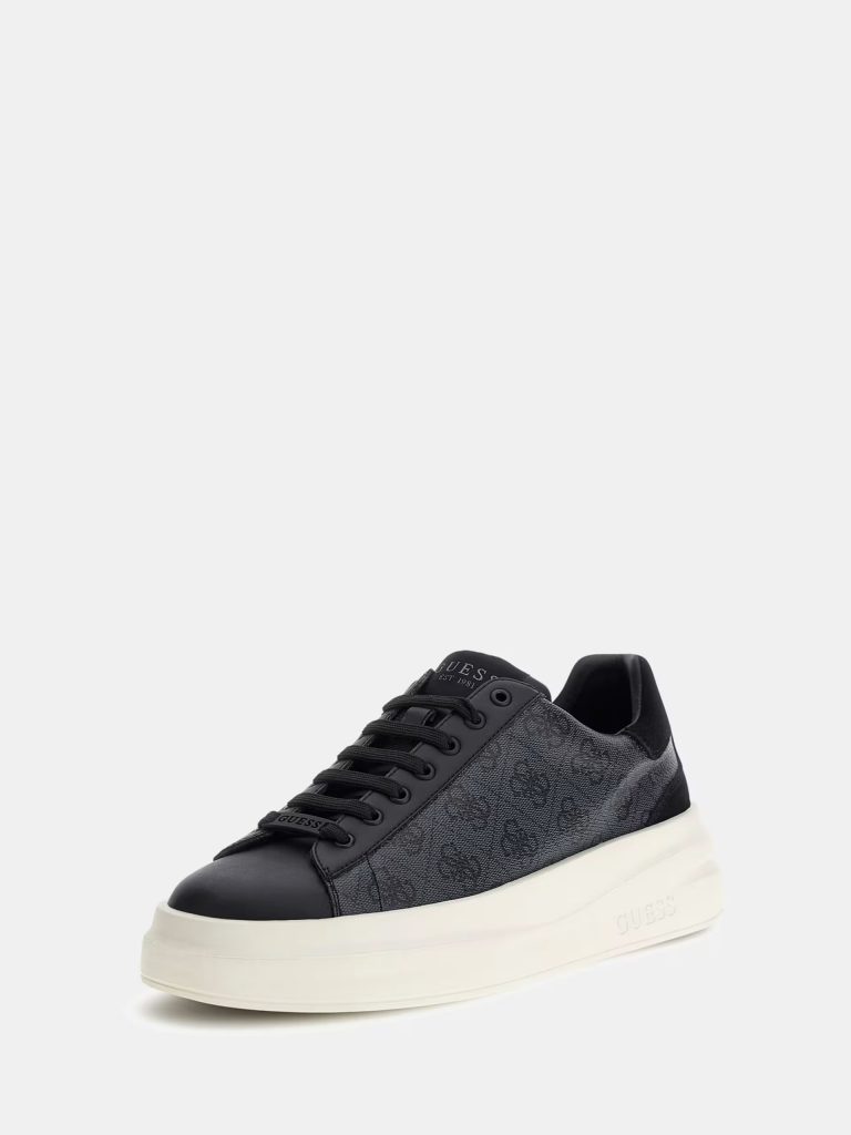 GUESS Elba 4g Logolu Sneaker FMPVIBFAL12 - Siyah