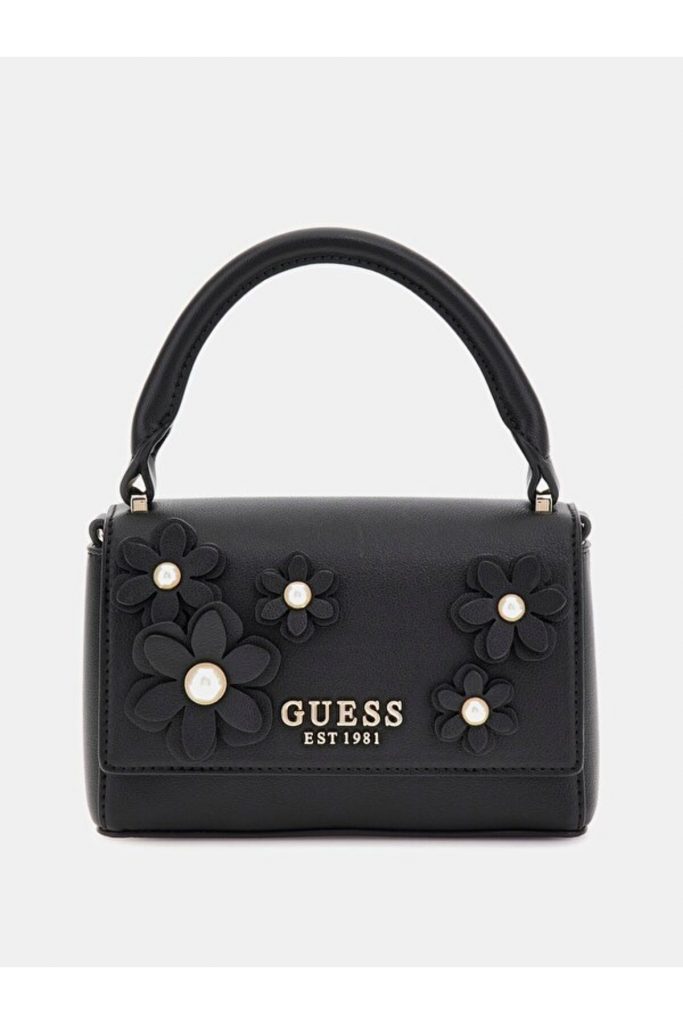 GUESS Zaria Çiçek Desenli Mini El Çantası HWBG7330780