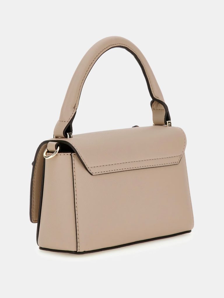 GUESS Zaria Çiçek Desenli Mini El Çantası HWBG7330780 - KREM