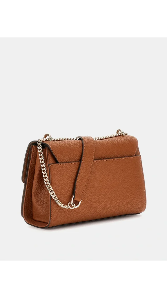 GUESS Calista Logolu Ayarlanabilir Zincir Askılı Çanta HWBG7334210 - karamel