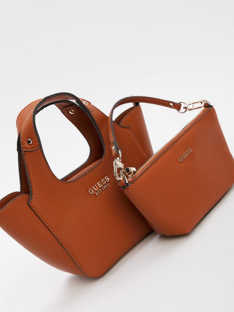 GUESS Calista Portföy Çantalı El Çantası HWBG7334750 - karamel