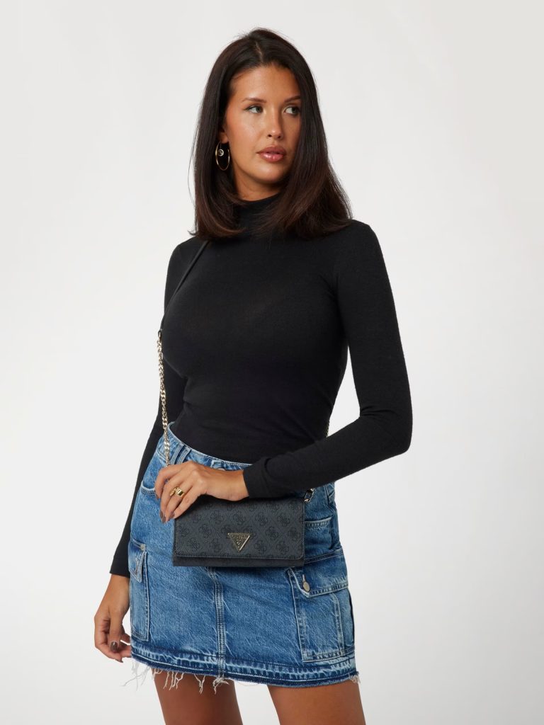 GUESS Noelle 4G Logolu Clutch Çanta HWBG9672750