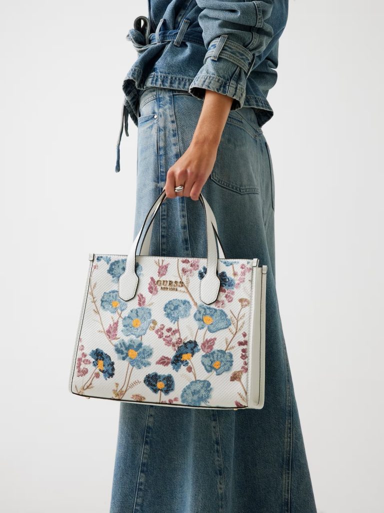 GUESS Zaria Payetli El Çantası HWKF7330220