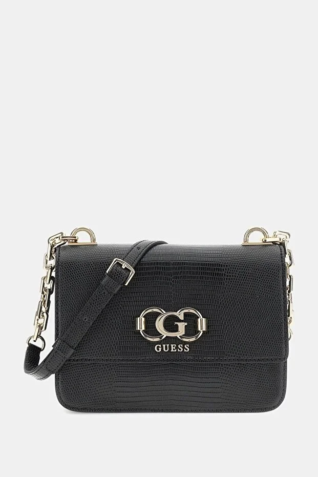 GUESS Salinge Flap Kadın Omuz Çantası HWKG9624200 - Siyah